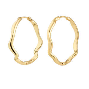 All: Larkin Hoop Earrings - Gold Plated