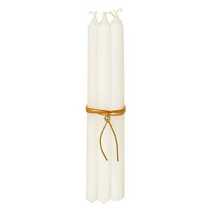 Broste Candle S/8 Ivory D12mm