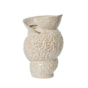 New: BROSTE Vase Shelley - White Cream