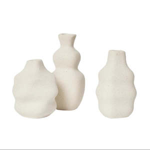Broste Copenhagen: BROSTE Vase Cornelia - Matt White