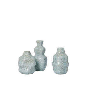 Broste Copenhagen: BROSTE Vase Cornelia - Glossy Light Blue