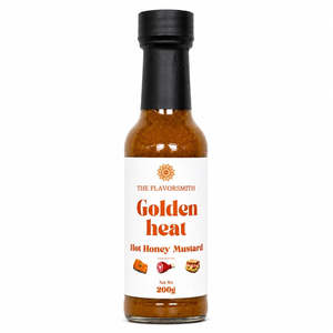 The Flavoursmith - Golden Heat Hot Honey Mustard 200g