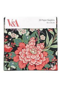 All: V&A Peony & Prunus Butterfield Floral Paper Napkin Pkt 20