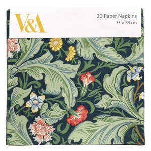 All: V&A Leicester wallpaper Paper Napkin Pkt 20