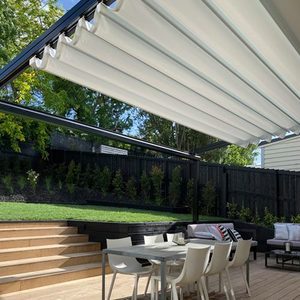 Products: Retractable Awnings Auckland - Pergola with Retractable Canopy