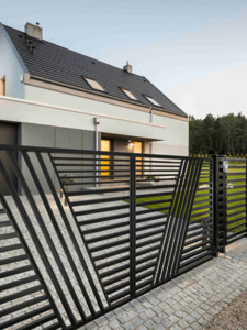 Products: Electric Double Gates Auckland - Double Driveway Gate Panmure