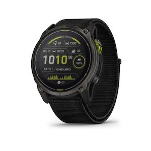 Garmin Enduro 3 51mm Solar Sapphire (Carbon Grey DLC Titanium with Black UltraFi&hellip;