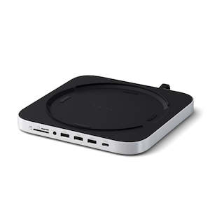 Satechi: Satechi Stand & Hub for Mac Mini/Studio with NVME SSD Enclosure (Silver)