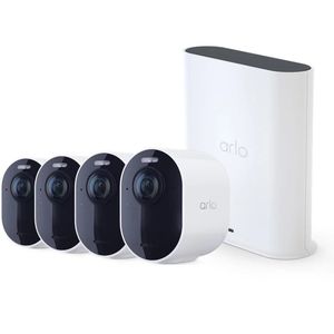 Arlo Ultra 3 4K Outdoor Security Camera - 4 Pack
