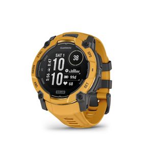 Best Sellers: Garmin Limited Edition Instinct 3 50 mm Solar (Sunburst with Sunburst/Grey Silicone Band)