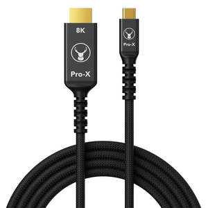 Bonelk: Bonelk Pro-X Long-Life USB-C to 8K HDMI Cable (2.5m) (Black)