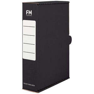 Office Supplies: FM Storage Carton Foolscap - Multiple Colors