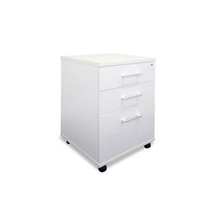 Sonic White 2-Drawer + File Storage Unit