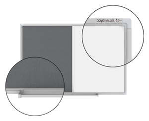 Combination Whiteboard & Pinboards