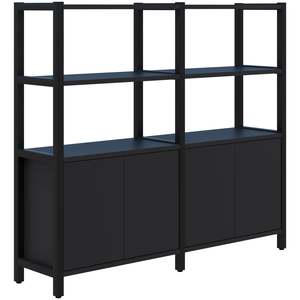 Storage: Grid 40 Open Wall Storage Display (4, 5 or 6 tier)