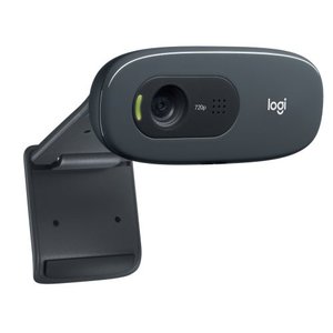 Home Office Electronics: Logitech C270 Web Cam HD 1280 x 720 Video