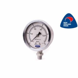 100mm all SS Bottom Entry Pressure Gauge