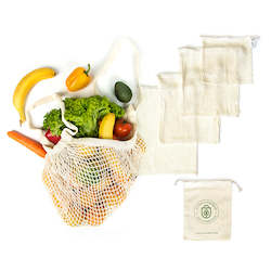 Ecobags: Eco-Set-01 Zero Waste Grocery Set