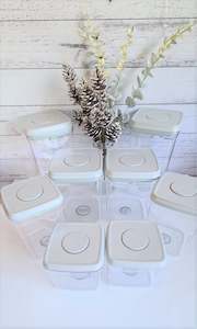 Push Top Containers: Push Top Airtight Container - 8 pcs Sample Set
