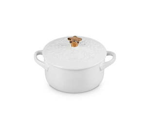 Cookware: Mini Cocotte - Star Knob 14cm White