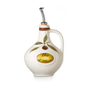 Kitchen Utensils: Classic Olive Oil Cruet White 750ml