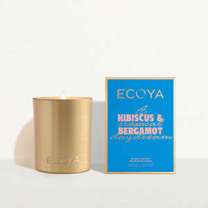 Ecoya: Hibiscus & Bergamont Goldie Candle