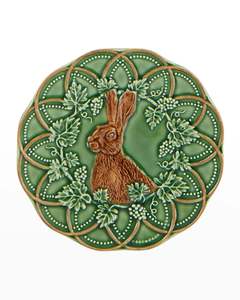 Bordallo Pinheiro: Woods B&B Plate Hare