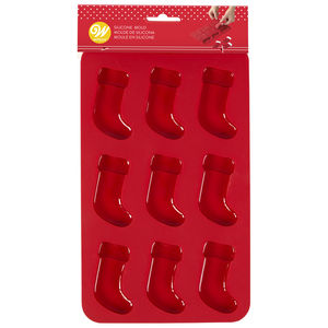 Santa Stocking  Silicone Mould