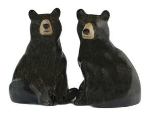 Quail: Black Bear Salt & Pepper 3.5"