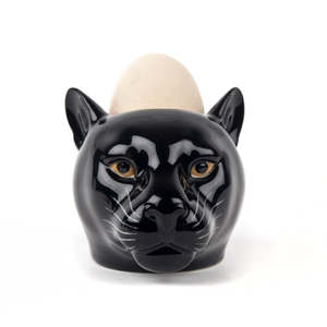 Quail: Panther Face Egg Cup