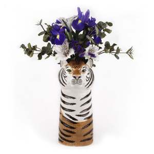 Quail: Tiger Flower Vase Large