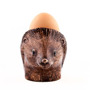 Quail: Hedgehog Face Egg Cup