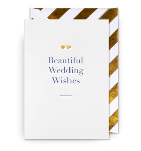 Beautiful Wedding Wishes- Card