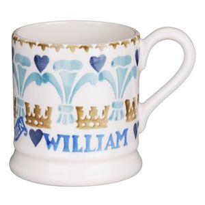 Half Pint Mug Prince & Princess Of Wales