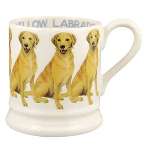Half Pint Mug Yellow/Golden Labrador