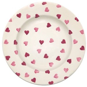 Valentines Day: Pink Hearts 10 1/2" Plate