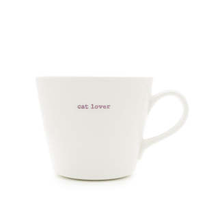 Gifts Under 100: Bucket Mug- Cat Lover
