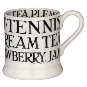Half Pint Mug  Black Toast Cream Tea