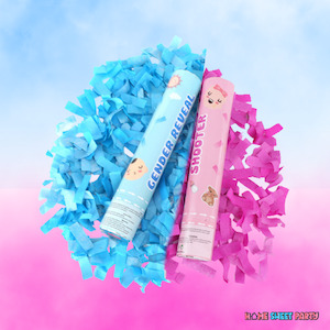 Gender Reveal Cannon with Smoke Powder Confetti Boy or Girl Baby Shower Popper H&hellip;