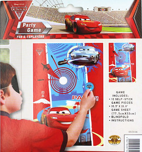 Products: McQueen Hot Wheel Racing Car Blindfold Birthday Party Game Home Sweet Party