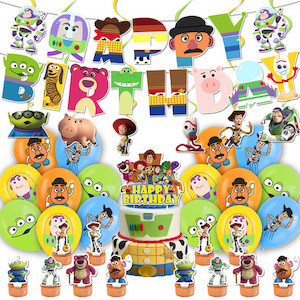Products: Toy Story Birthday Balloon Party Decoration Home Sweet Party