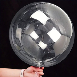 18/24/36 inches Pre-Stretch Bobo Balloon Transparent Bubble Clear Balloons Home Sweet Party