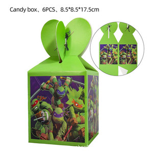 Teenage Mutant Ninja Turtles Party Favor Box Candy Treat Loot Return Gift Home Sweet Party