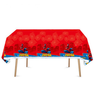 Marvel Spider-Man Birthday Party Tablecloth Superhero Kids Party Decoration Home Sweet Party