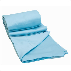 Bedding: Baby Cot Sheet Set - Bondi Blue