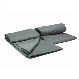 Bedding: Baby Cot Sheet Set - Koala Grey