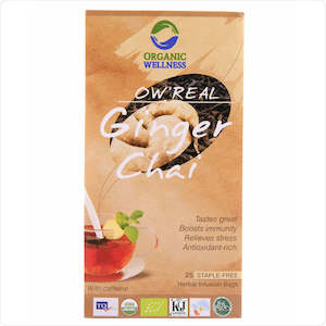 Herbal Tea: Herbal Tea - Ginger Chai (25 Bags)