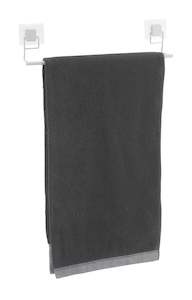 Accessories: Towel Rail - Electrostatic Double White (50cm)