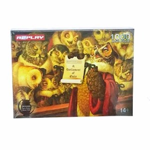 Jigsaw Puzzles: Jigsaw Puzzle - Parliaments of Owls (1000 Piece)
