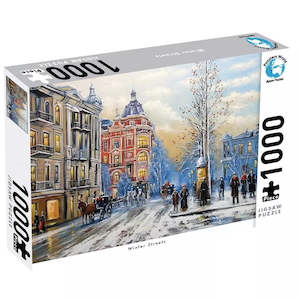 Jigsaw Puzzles: Jigsaw Puzzle - Winter Streets (1000 Piece)